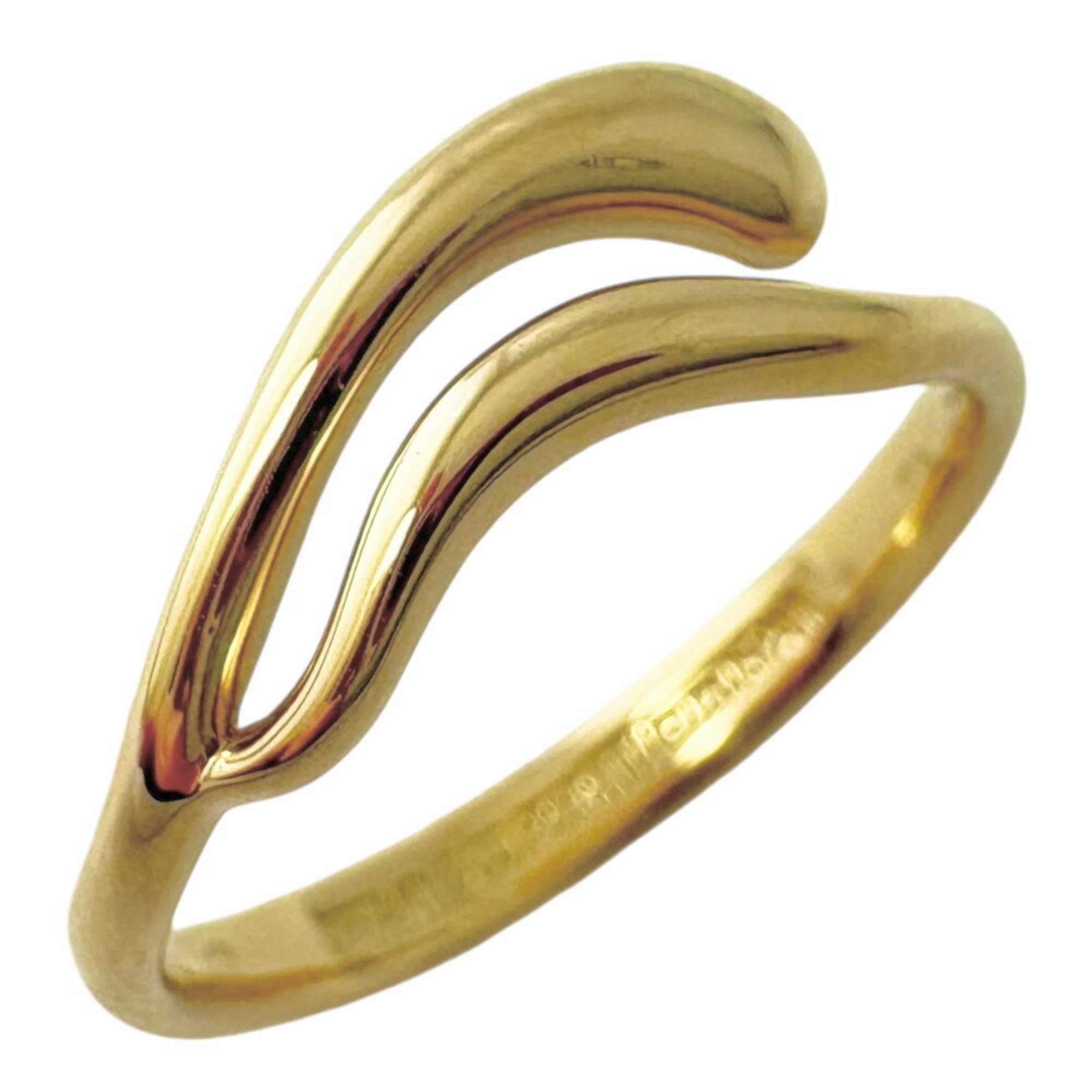 Tiffany Freeform Teardrop Ring, Tiffany, size 10, 18k gold, women's, TIFFANY&Co.