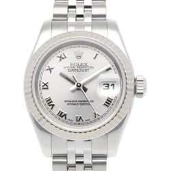 Rolex Datejust Oyster Perpetual Watch Stainless Steel 179174 Automatic Ladies ROLEX M Serial 2007-2008 Model Roman Numerals Overhauled