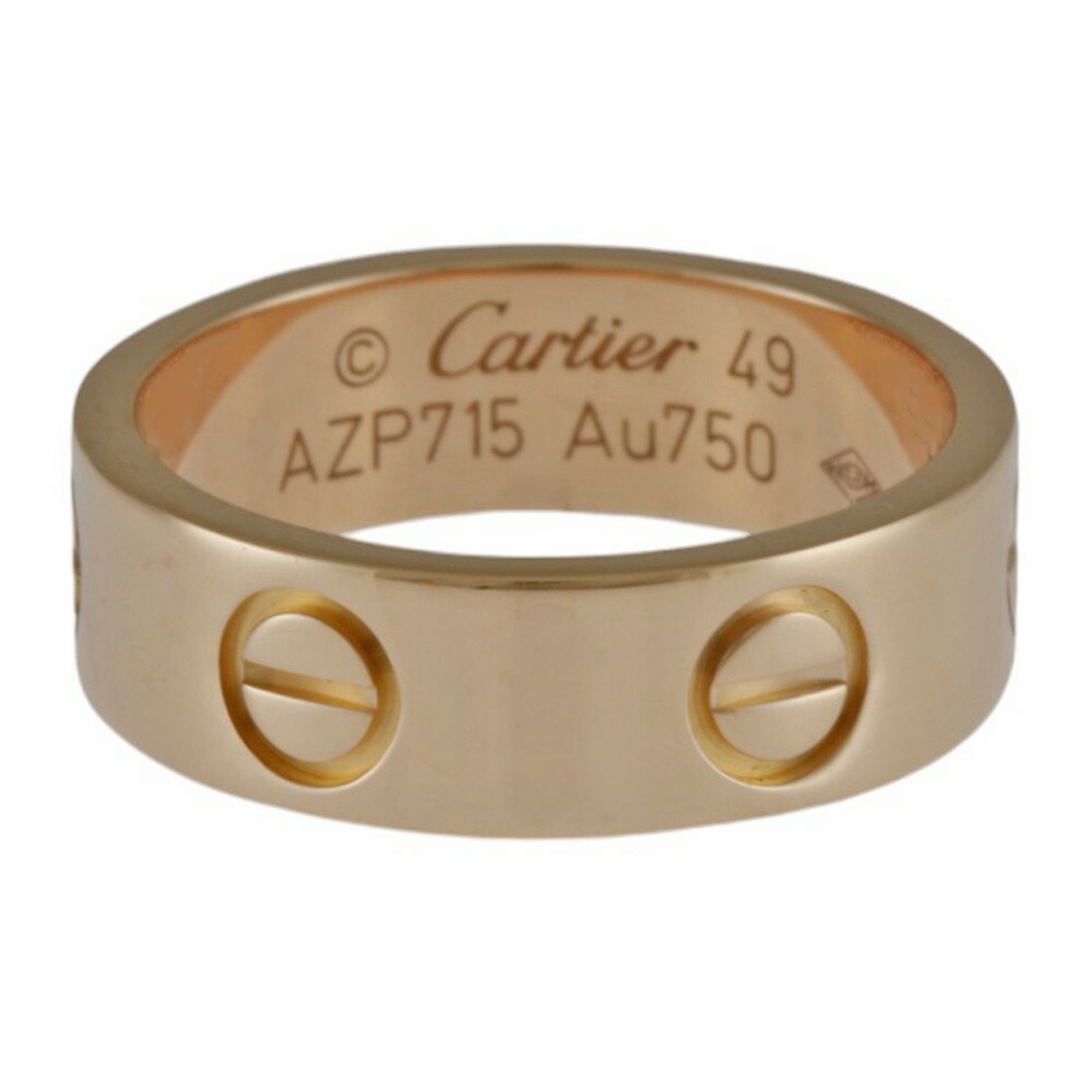 Cartier Love Ring, Size 9, 18k, Women's, CARTIER