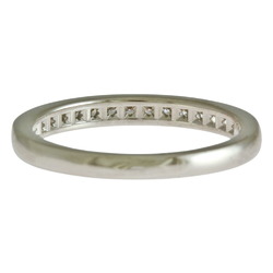 Tiffany Wedding Band Half Eternity Ring Size 7.5 Pt950 Platinum Diamond Ladies TIFFANY&Co.