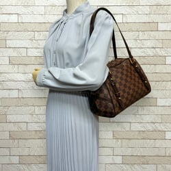 Louis Vuitton Rivington PM Damier Shoulder Bag Canvas N41157 Brown Women's LOUIS VUITTON