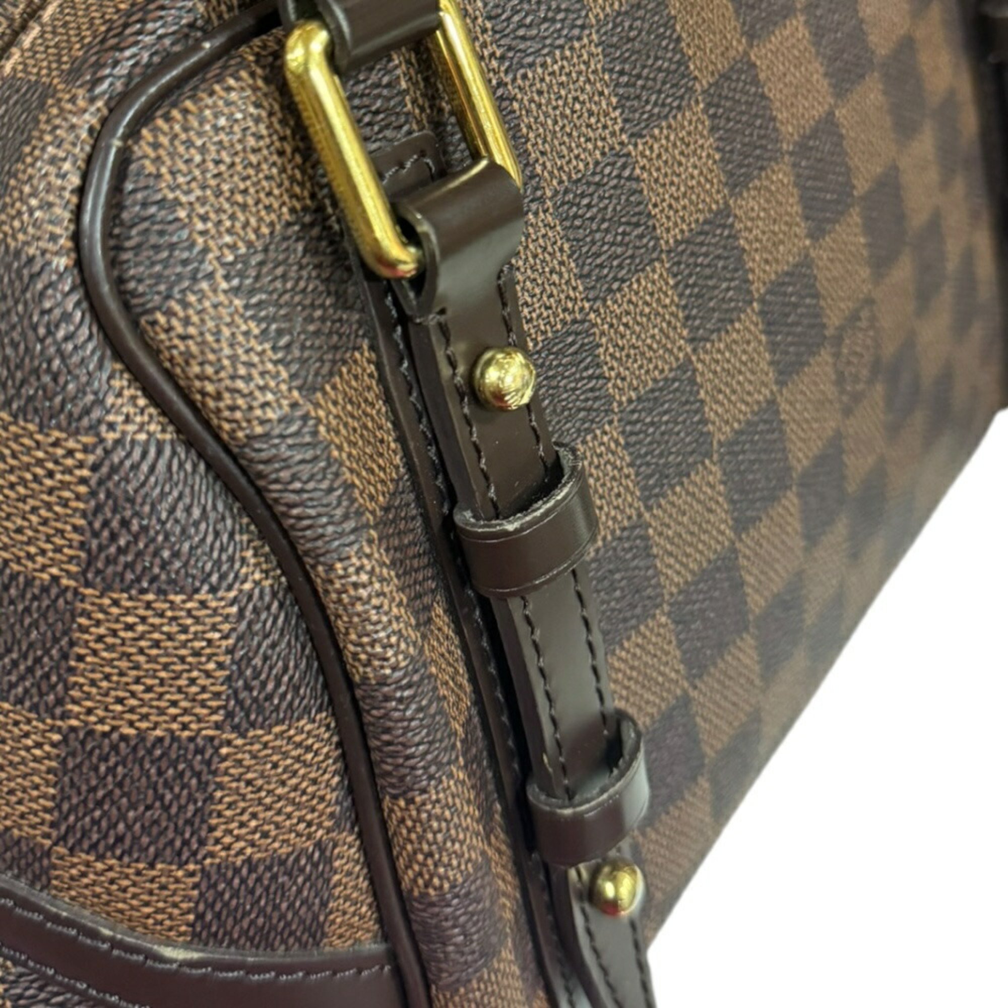 Louis Vuitton Rivington PM Damier Shoulder Bag Canvas N41157 Brown Women's LOUIS VUITTON