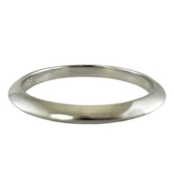 Tiffany knife edge ring, size 7, Pt950 platinum, ladies, TIFFANY&Co.