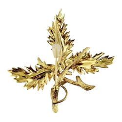 Tiffany Brooch 18K Gold Women's TIFFANY&Co. Leaf