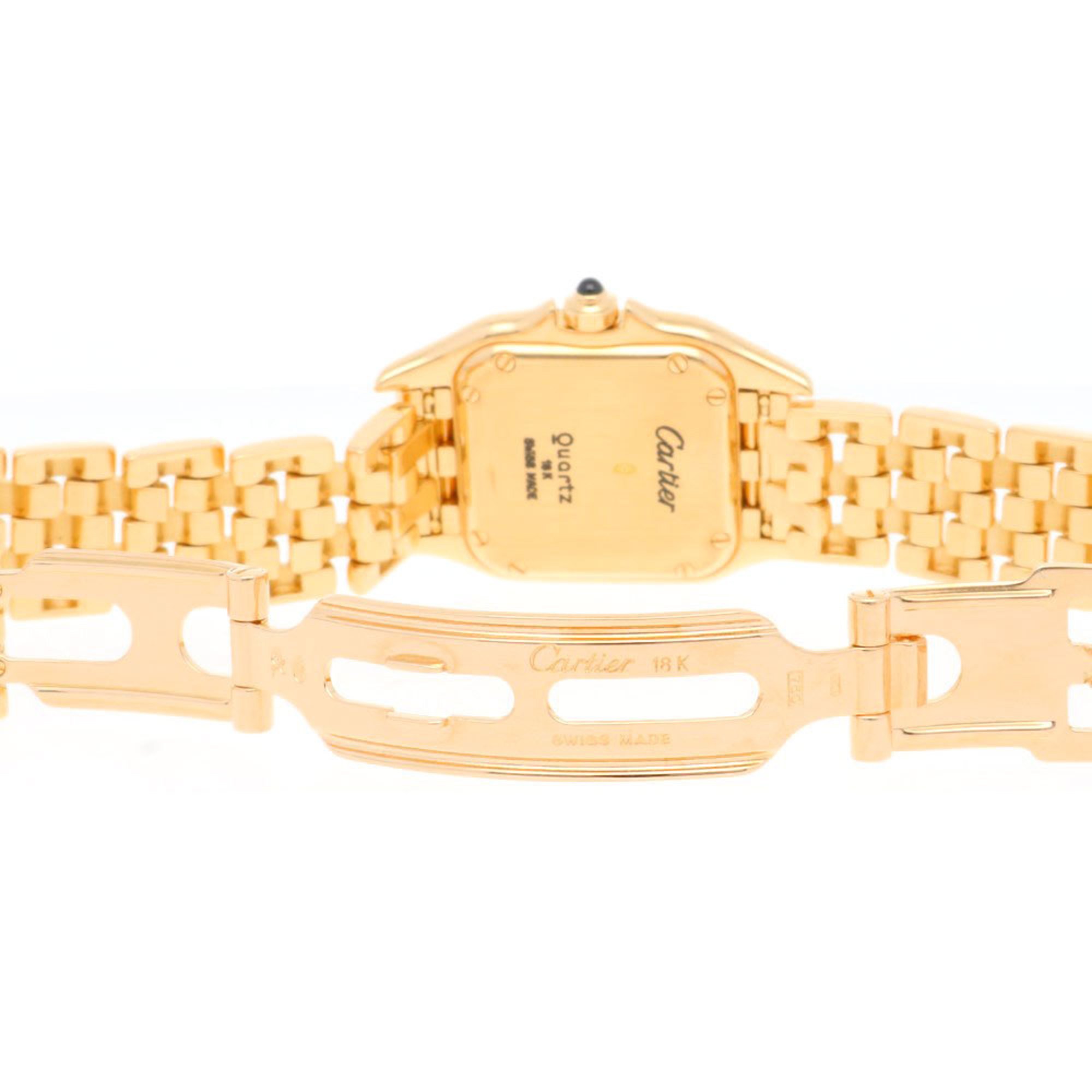 Cartier Panthere SM Watch 18K Gold 8669 Quartz Ladies CARTIER