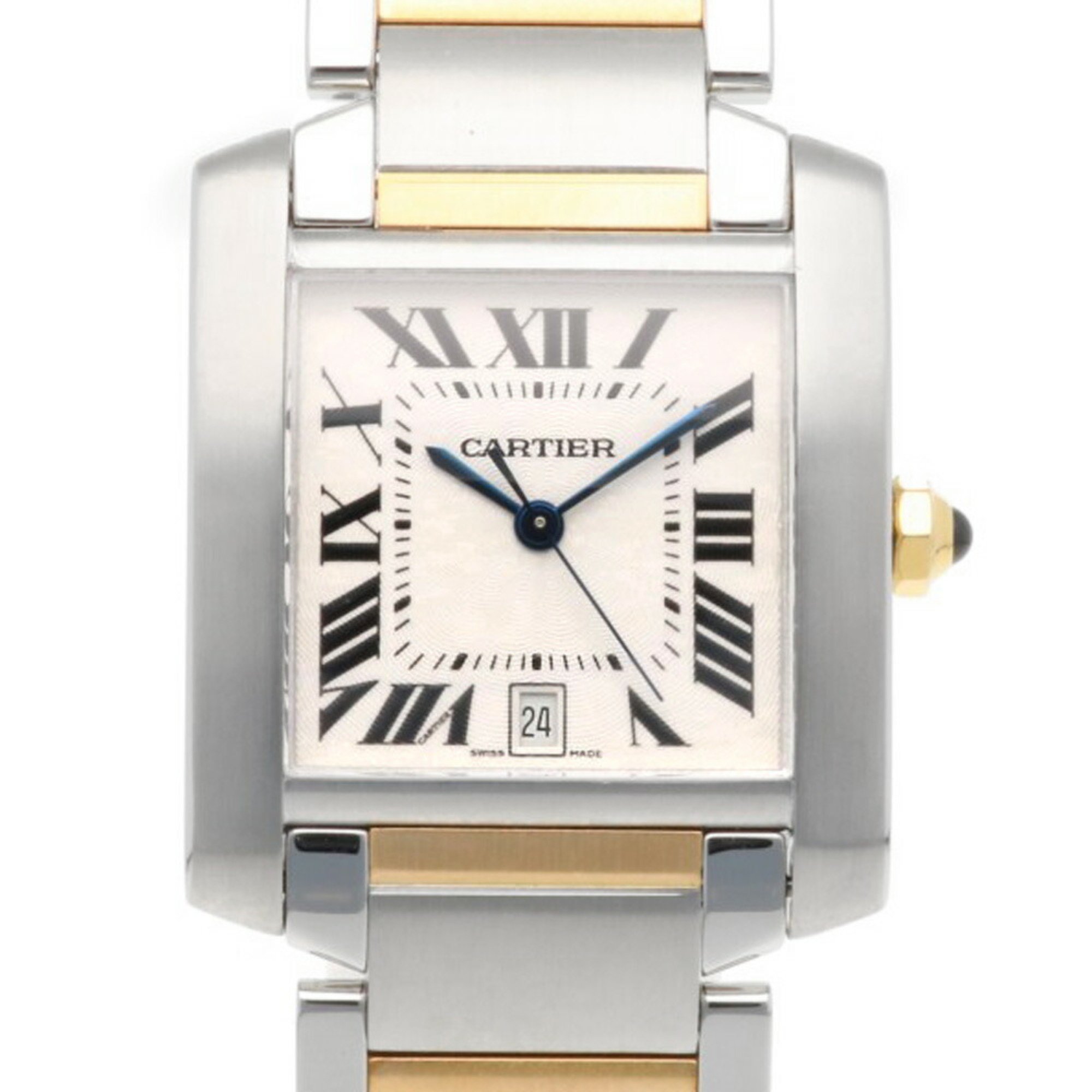 Cartier Tank Francaise LM Watch, Stainless Steel 2302 Automatic, Men's, CARTIER, Manufacturer's Finish