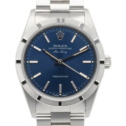 Rolex Air King Oyster Perpetual Watch Stainless Steel 14010 Automatic Men's ROLEX N Series 1991 Model Overhauled