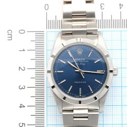 Rolex Air King Oyster Perpetual Watch Stainless Steel 14010 Automatic Men's ROLEX N Series 1991 Model Overhauled