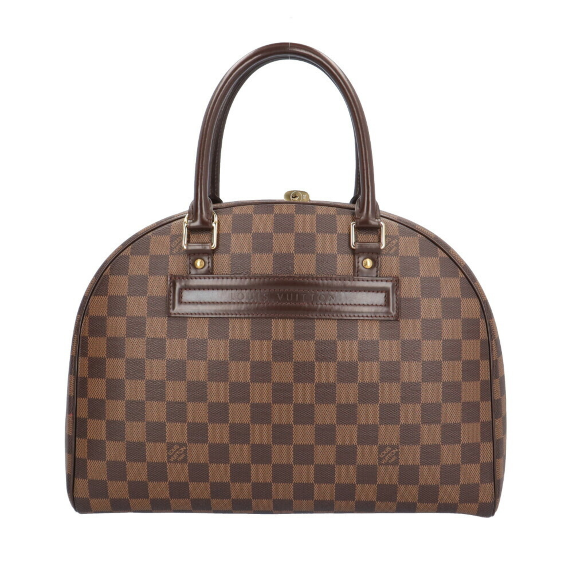 Louis Vuitton Nolita Damier Handbag Canvas N41455 Brown Women's LOUIS VUITTON