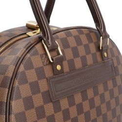 Louis Vuitton Nolita Damier Handbag Canvas N41455 Brown Women's LOUIS VUITTON