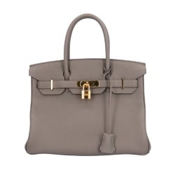 Hermes Birkin 30 Handbag Togo Grey Women's HERMES