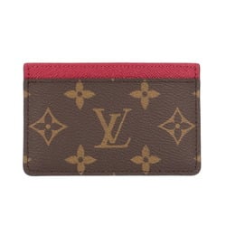 Louis Vuitton Porte Carte Sample Monogram Card Case Canvas M60703 Women's LOUIS VUITTON