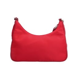 Prada Shoulder Bag Nylon 1BH204 Red Unisex PRADA