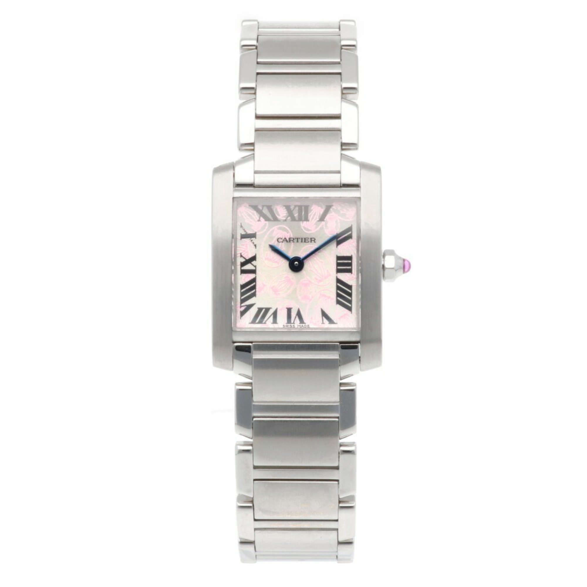 Cartier Tank Francaise SM Watch Stainless Steel W51031Q3 Quartz Ladies CARTIER 2006 Limited Edition