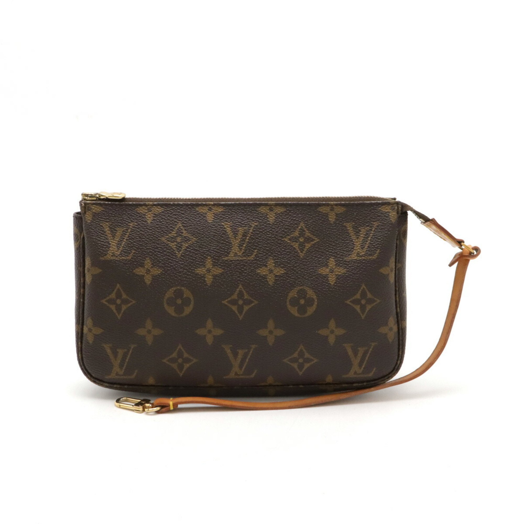 LOUIS VUITTON Louis Vuitton Monogram Pochette Accessory Pouch Handbag - Bag M51980