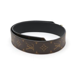 LOUIS VUITTON Louis Vuitton Monogram Shoulder Strap Only Leather Noir Black J02288