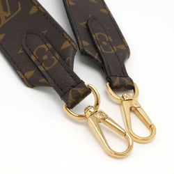 LOUIS VUITTON Louis Vuitton Monogram Shoulder Strap Only Leather Noir Black J02288