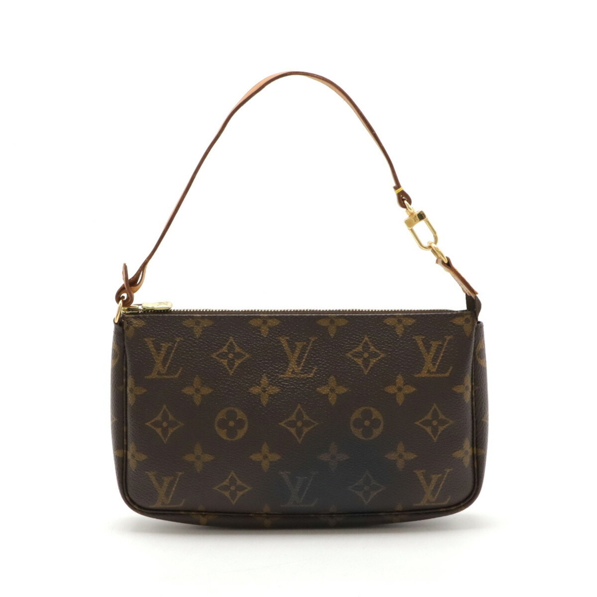 LOUIS VUITTON Louis Vuitton Monogram Pochette Accessory Pouch Handbag - Bag M51980