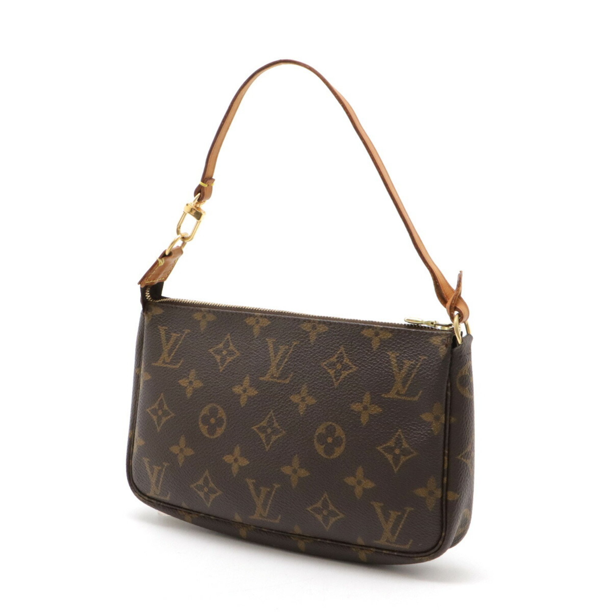 LOUIS VUITTON Louis Vuitton Monogram Pochette Accessory Pouch Handbag - Bag M51980