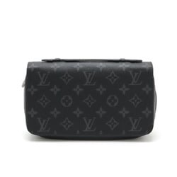 LOUIS VUITTON Louis Vuitton Monogram Eclipse Zippy XL Round Long Wallet Travel Case Second Bag Clutch M61698