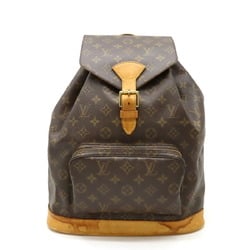 LOUIS VUITTON Louis Vuitton Monogram Montsouris GM Rucksack Backpack Shoulder Bag M51135