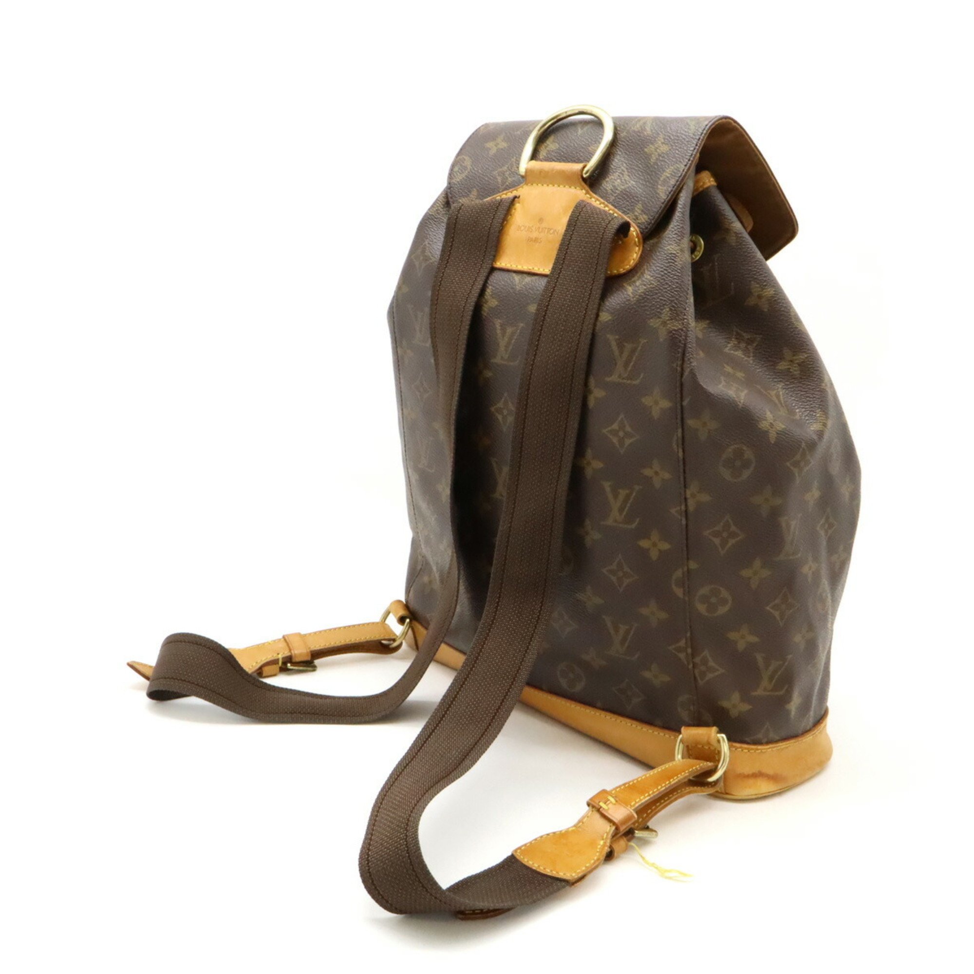 LOUIS VUITTON Louis Vuitton Monogram Montsouris GM Rucksack Backpack Shoulder Bag M51135