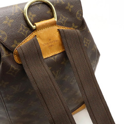 LOUIS VUITTON Louis Vuitton Monogram Montsouris GM Rucksack Backpack Shoulder Bag M51135