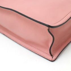 PRADA Prada Shoulder Bag Clutch Leather Pink Purchased at Domestic Outlet 1NE006