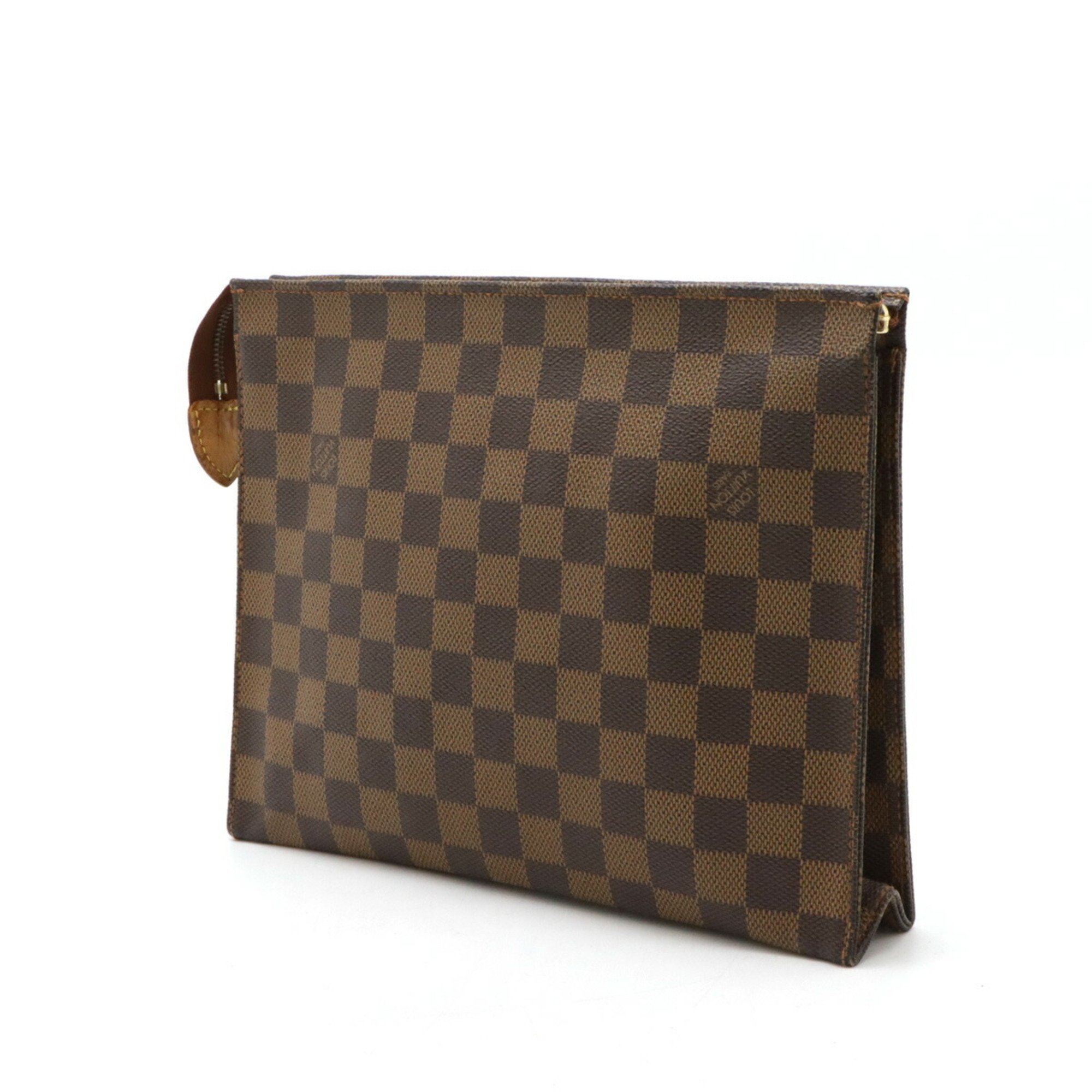 LOUIS VUITTON Louis Vuitton Damier Poche Toilette 26 Pouch Second Bag Clutch N47543