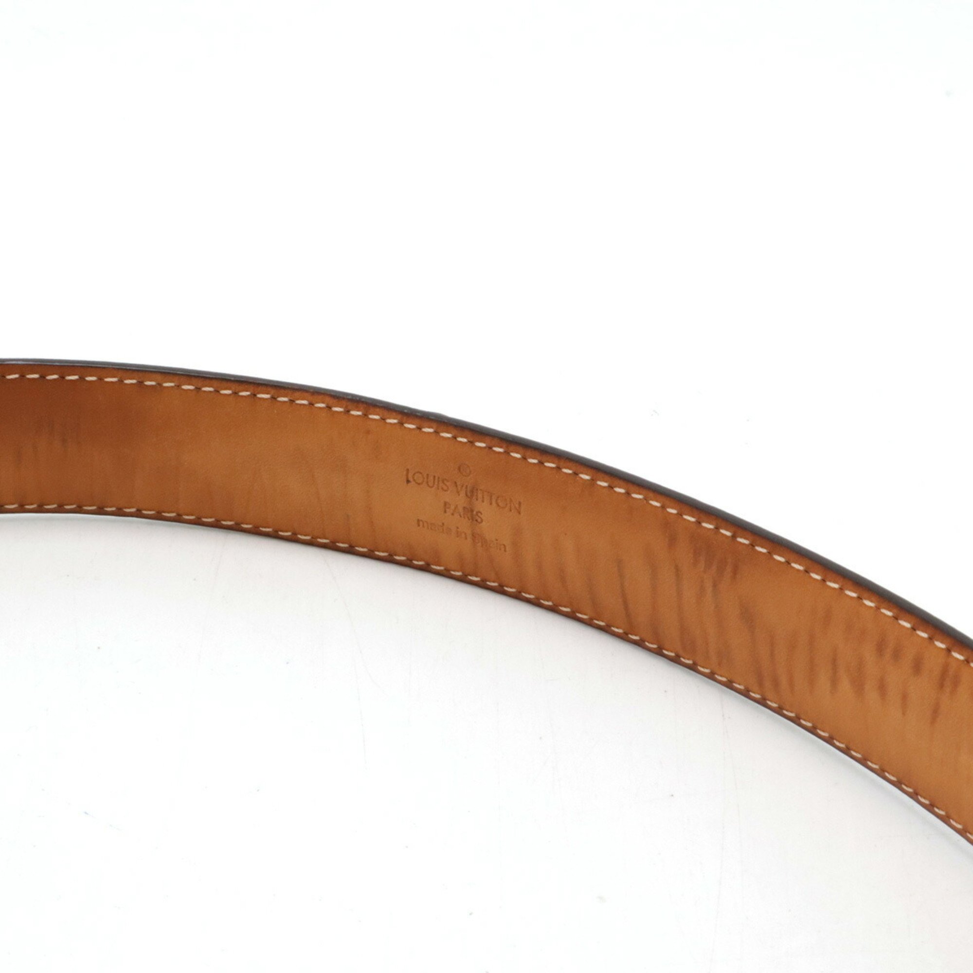 LOUIS VUITTON Louis Vuitton Monogram Santur Ellipse Belt #80 M6919W