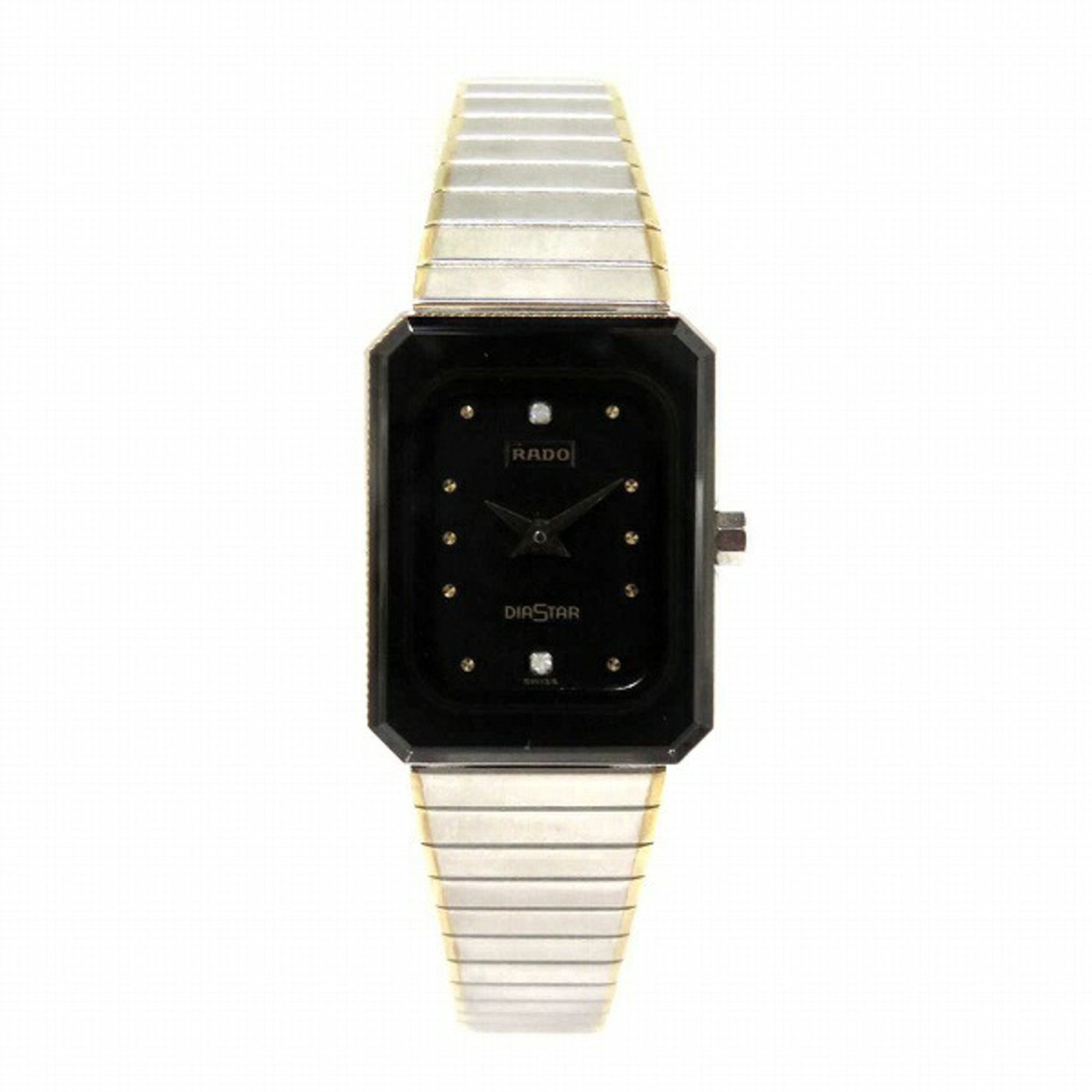 Rado Diastar V-2200 Quartz 153.1016.3 Square Watch Women's Wristwatch