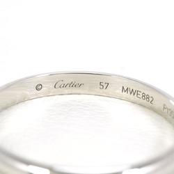 Cartier PT950 Ring, Ring Box, Certificate, Total Weight approx. 3.0g