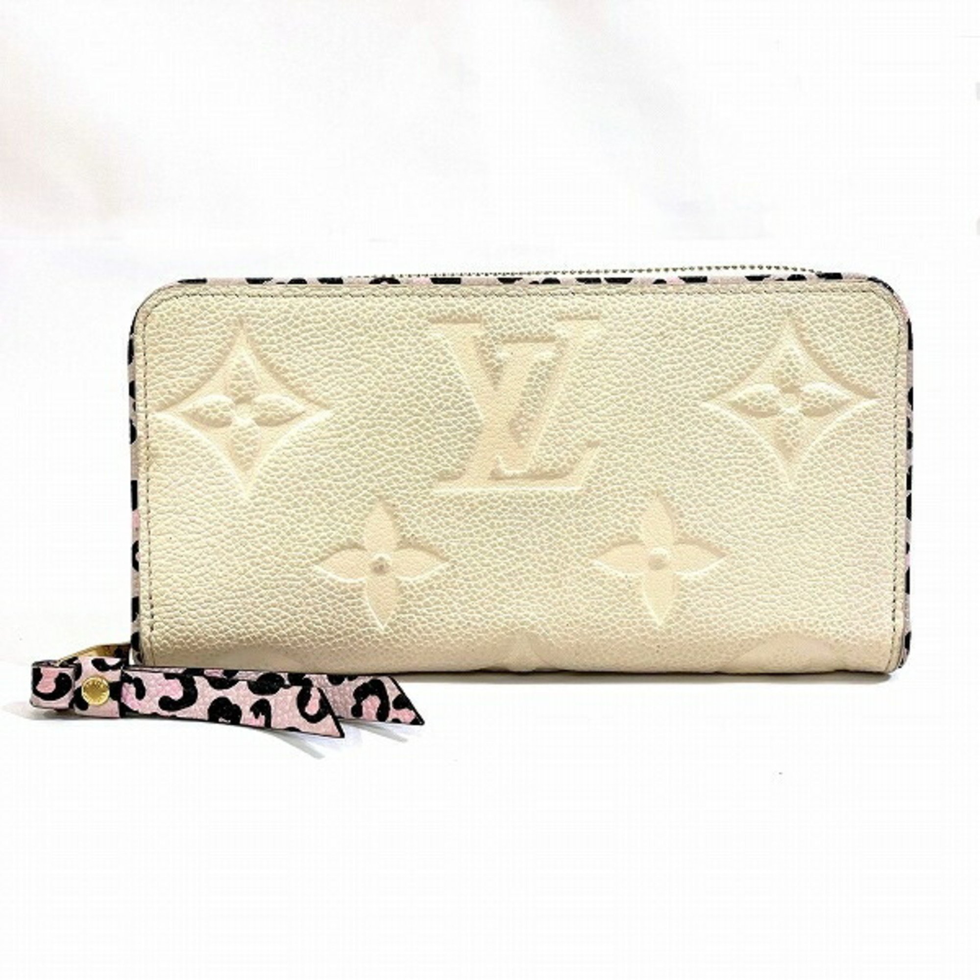 Louis Vuitton Monogram Empreinte Zippy Wallet M80685 Long Women's