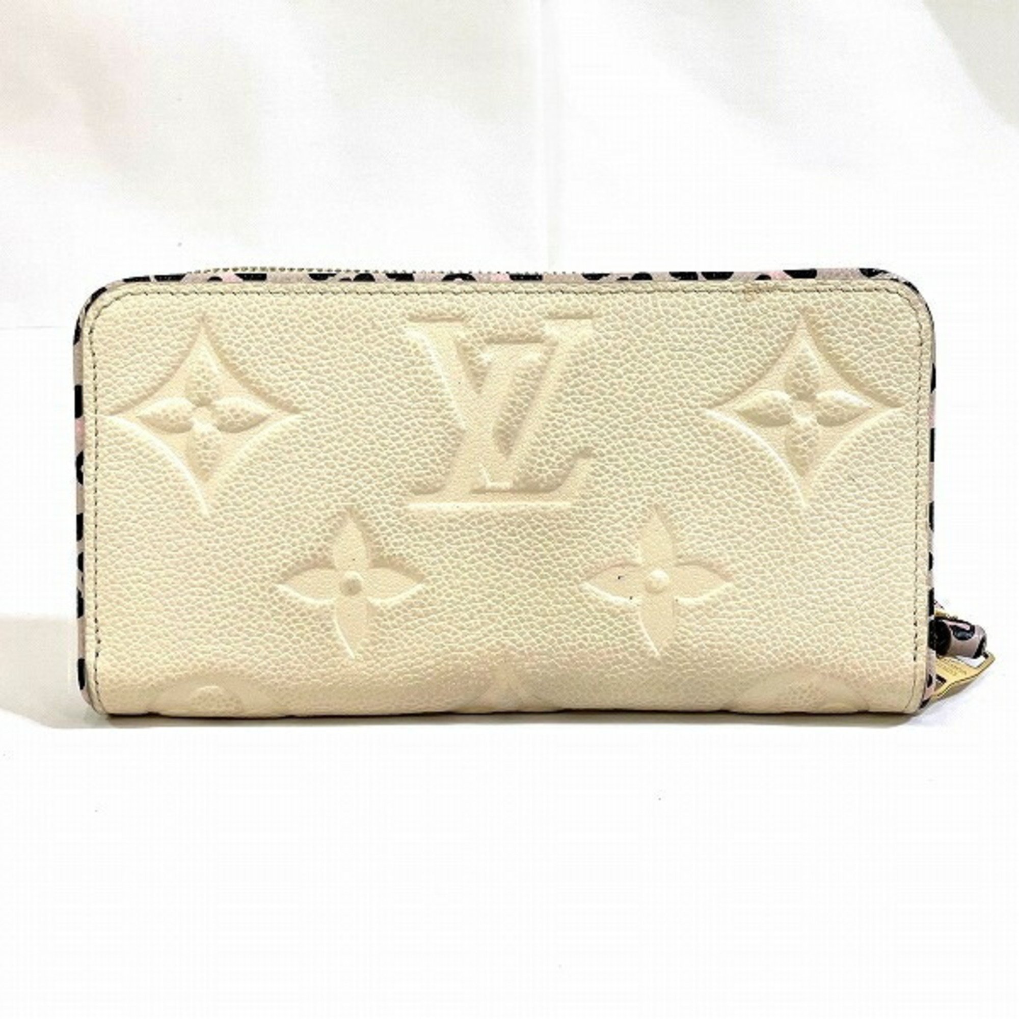 Louis Vuitton Monogram Empreinte Zippy Wallet M80685 Long Women's