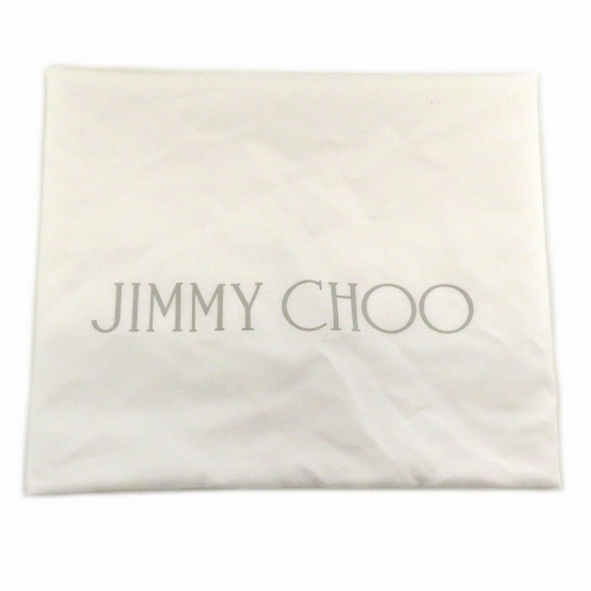 Jimmy Choo Star Studs White Second Bag Clutch Men Women