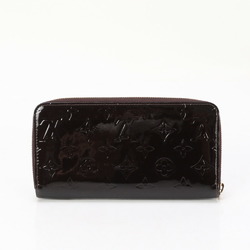 Louis Vuitton Monogram Vernis Zippy Wallet Long Round Ladies