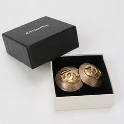 Chanel Coco Mark Gold Earrings