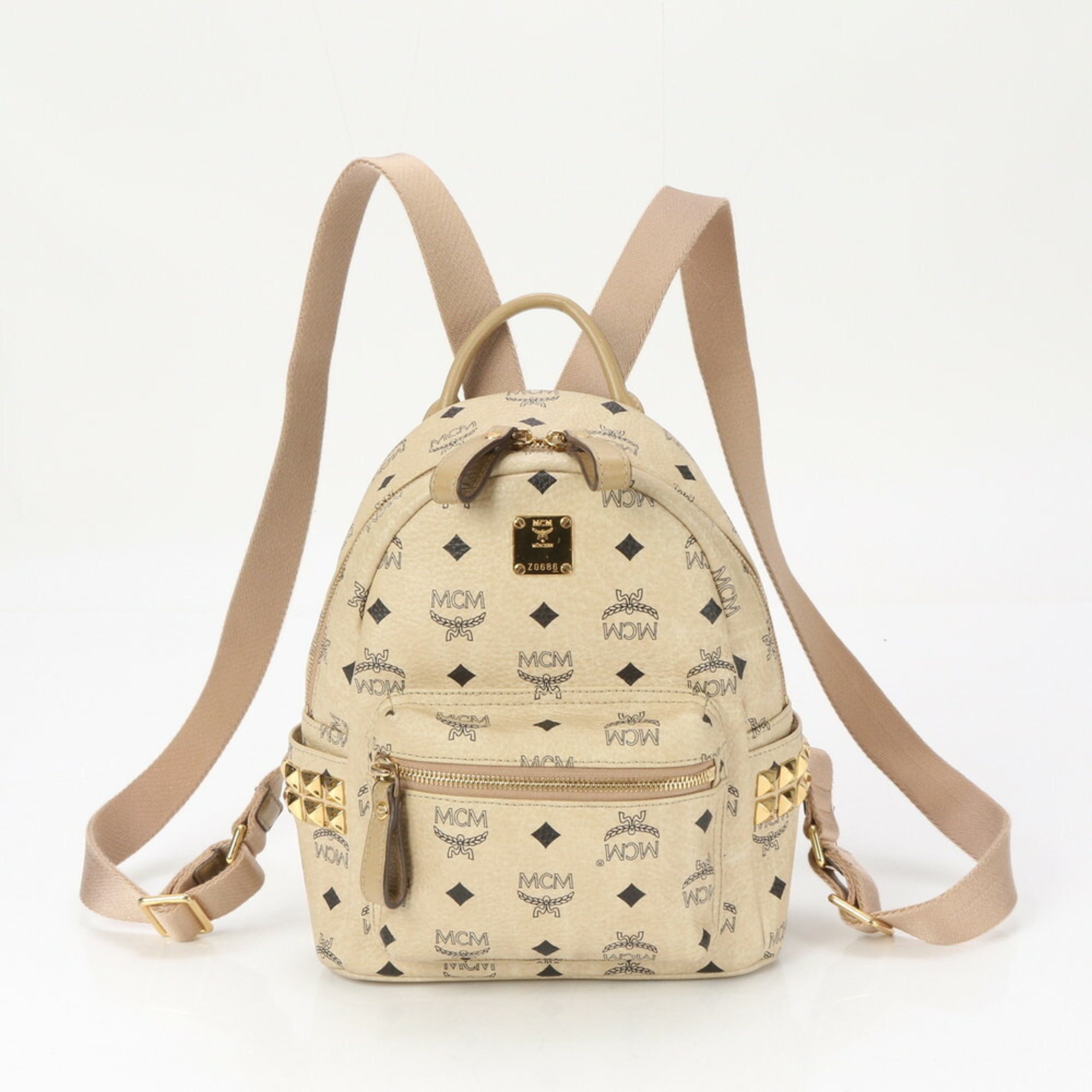 MCM Visetos Rucksack Backpack Bag