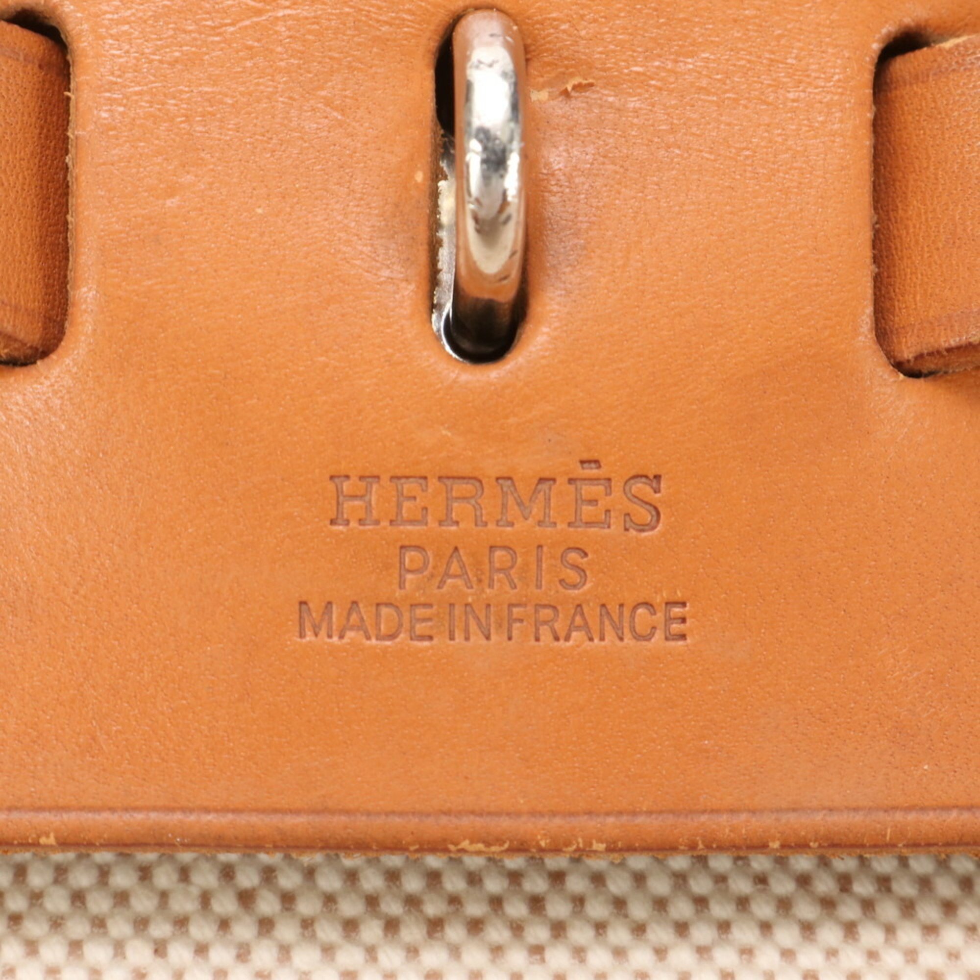 Hermes Airbag MM with spare bag Leather shoulder Tote for men and women