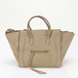 Celine Luggage Phantom Shopper Leather Tote Bag