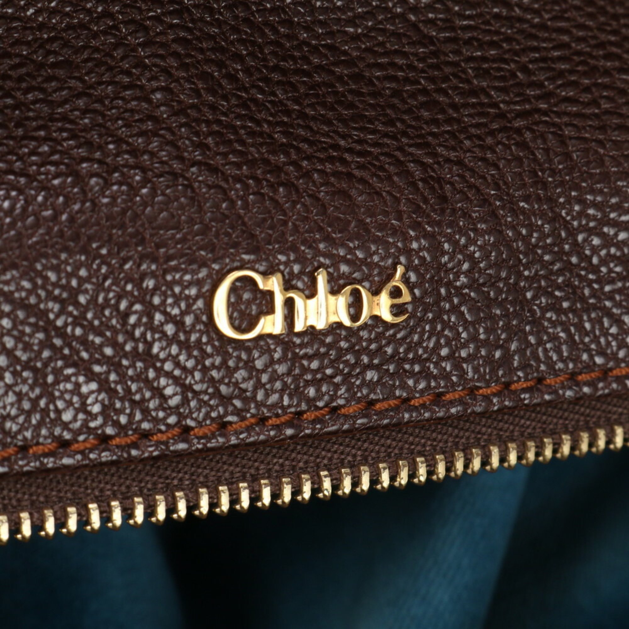 Chloé Chloe Leather Boston Bag Shoulder