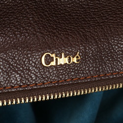 Chloé Chloe Leather Boston Bag Shoulder