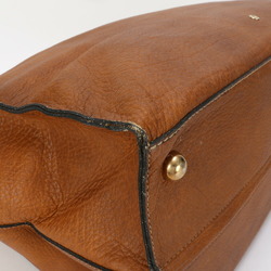 Goldpfeil Gold File Leather Boston Bag Shoulder