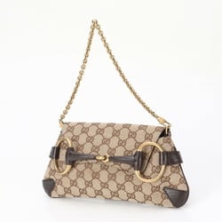 Gucci GG Canvas Horsebit 114923 Handbag Hand