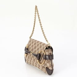 Gucci GG Canvas Horsebit 114923 Handbag Hand