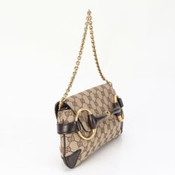 Gucci GG Canvas Horsebit 114923 Handbag Hand