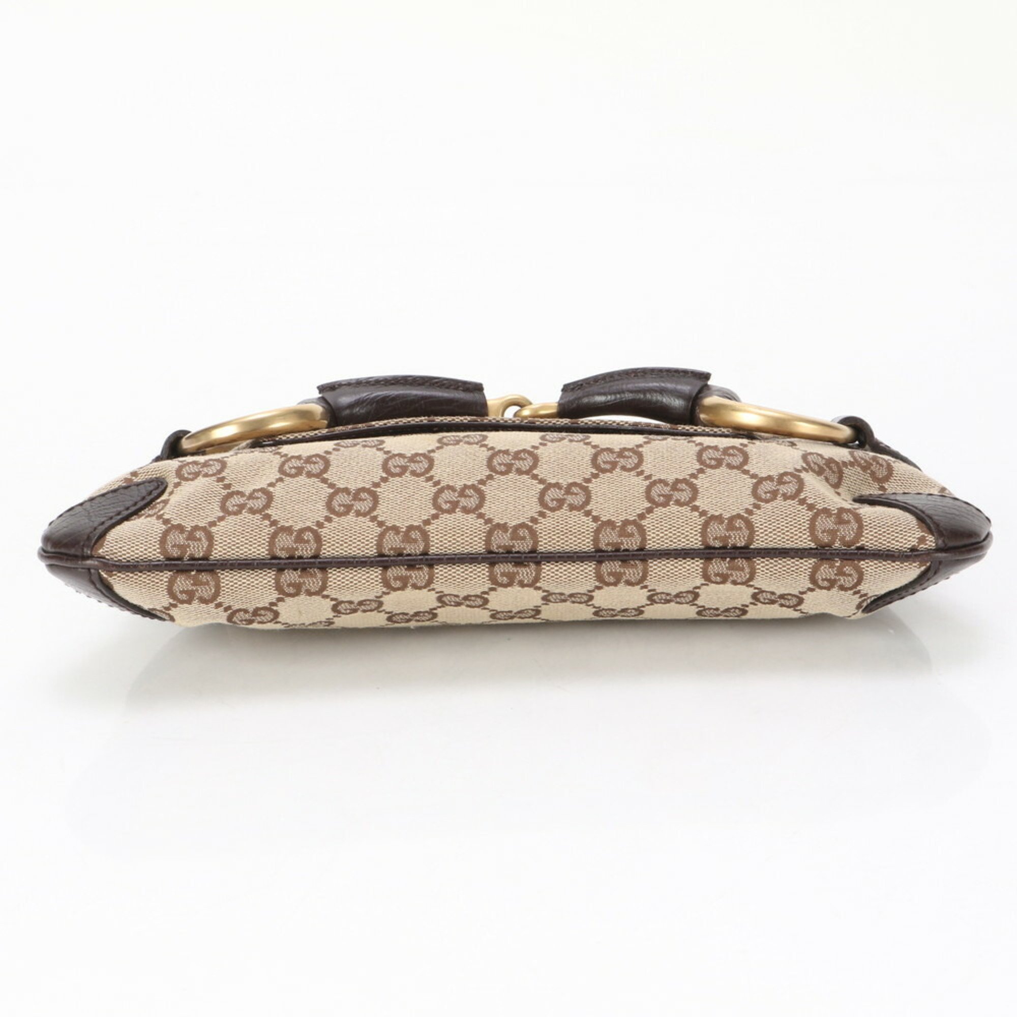 Gucci GG Canvas Horsebit 114923 Handbag Hand