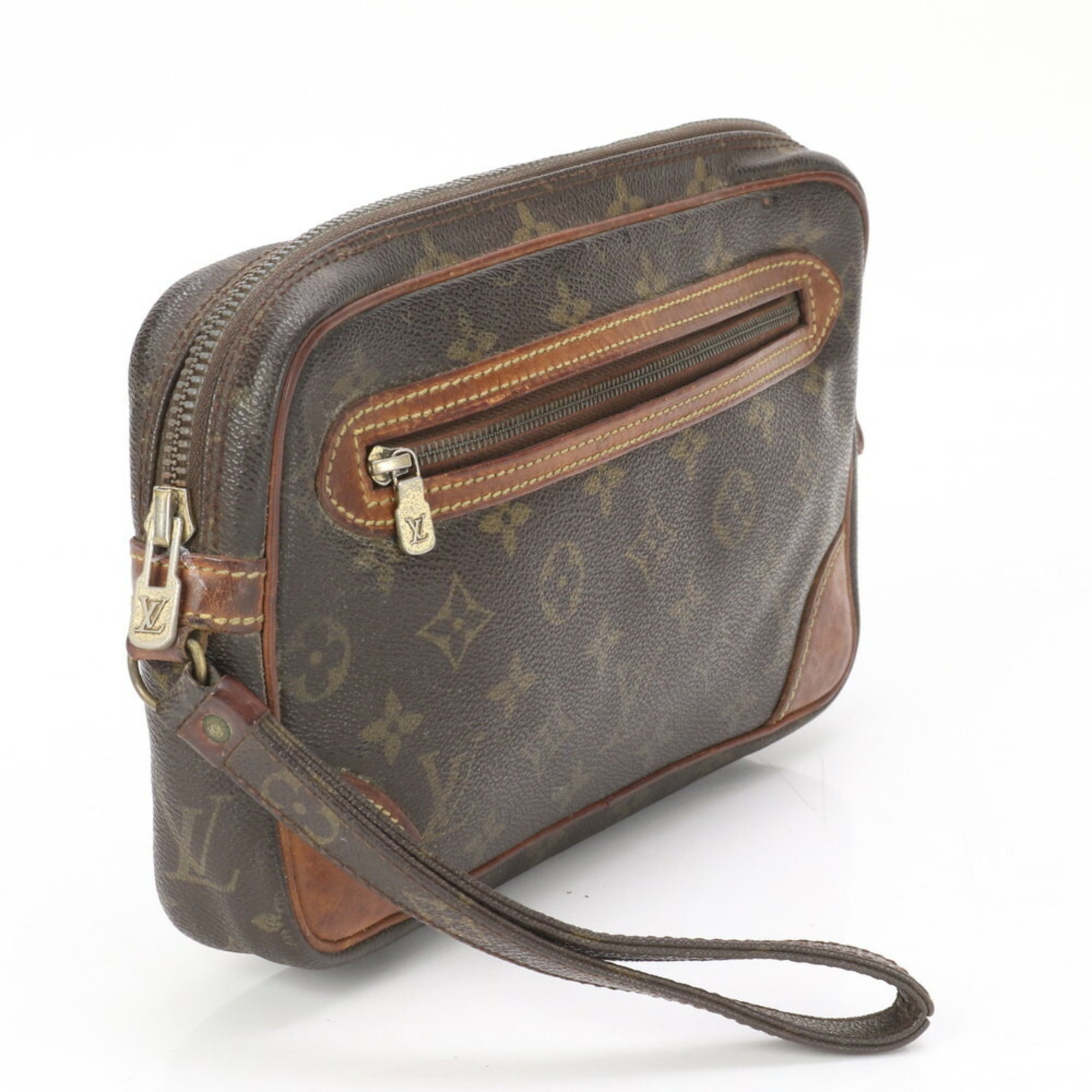 Louis Vuitton Monogram Marly Dragonne GM M51825 Second Bag Clutch Pouch