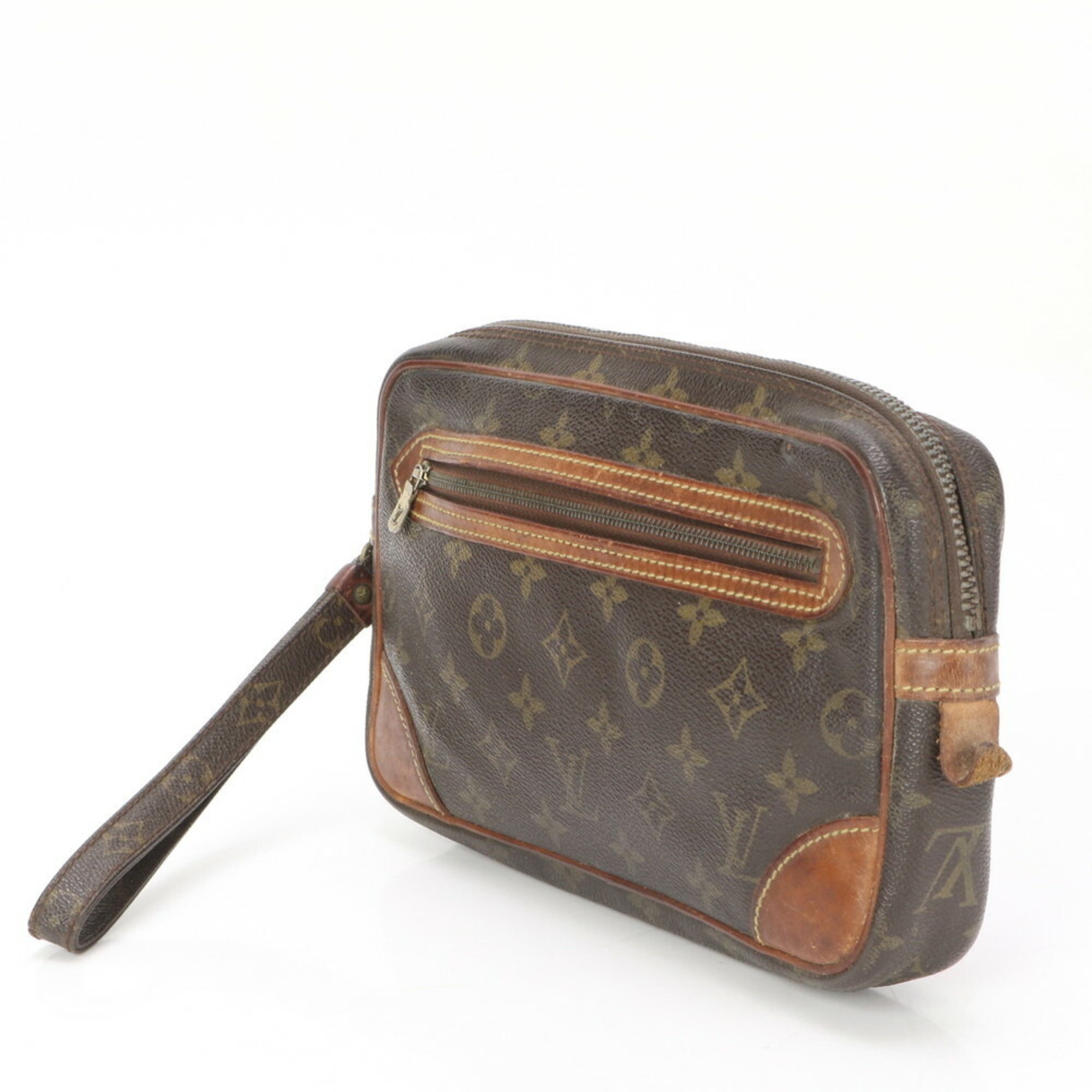 Louis Vuitton Monogram Marly Dragonne GM M51825 Second Bag Clutch Pouch