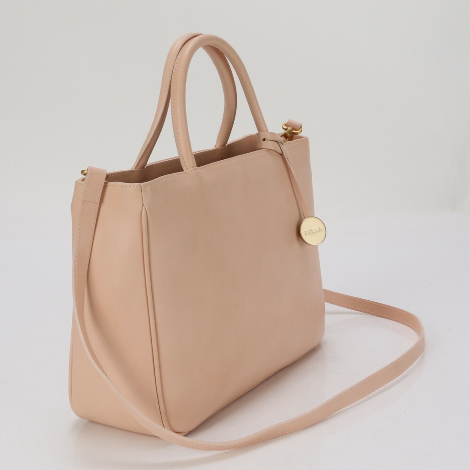 Furla Leather Shoulder Bag Hand Tote